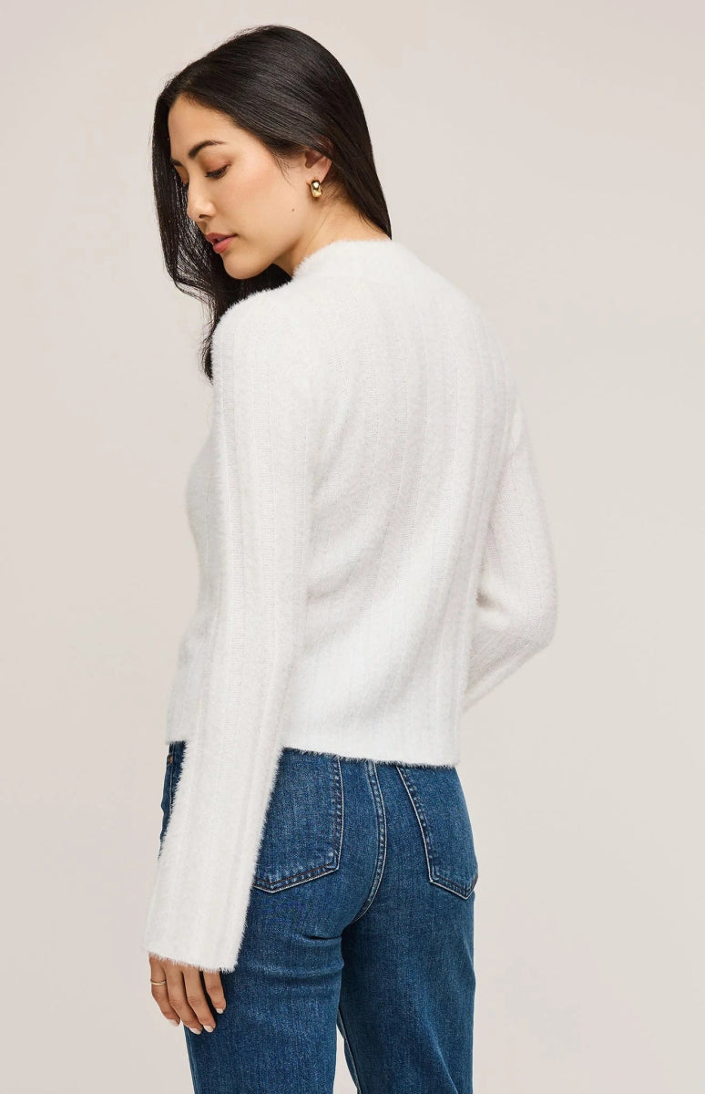 GF2409 - 3056 Jace Fuzzy Sweater - kc clothing