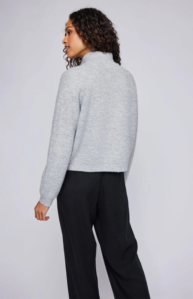 GF2409 - 3057 Georgie Zip Sweater - kc clothing