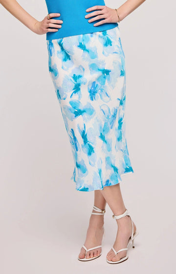 GFX2502 - 6150 Tatiana Silk Skirt - kc clothing