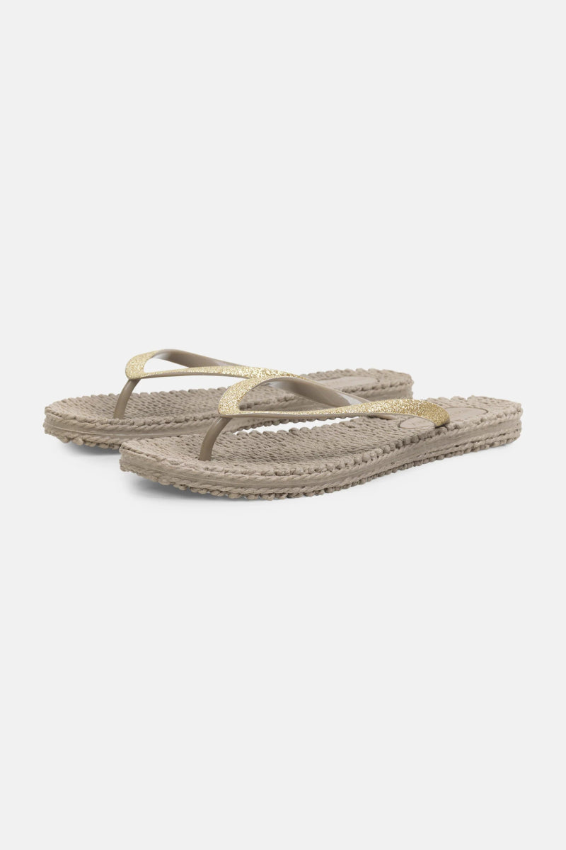 IJCheerful 01 Glitter Flip Flop - kc clothing