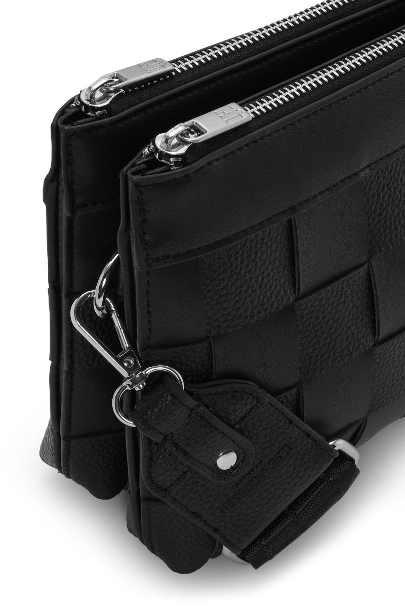 IJChip12 Small Braided Squared Crossbody - kc clothing