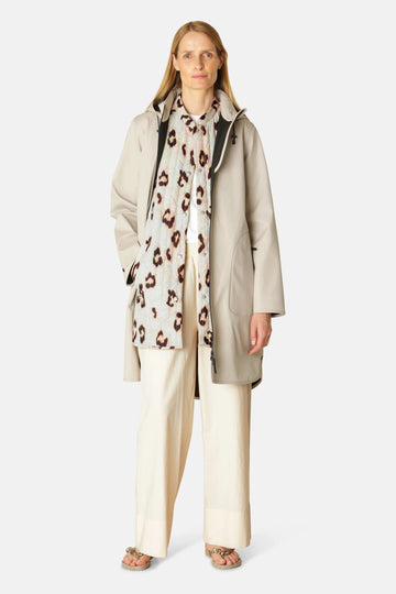 IJRAIN128 Fleece Lined Raincoat - kc clothing