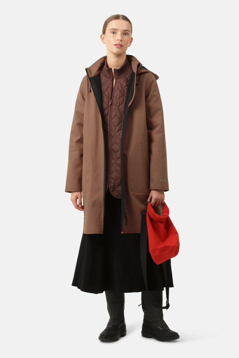 IJRAIN128 Fleece Lined Raincoat - kc clothing