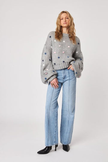 JJ596 Greyson Crewneck Sweater - kc clothing