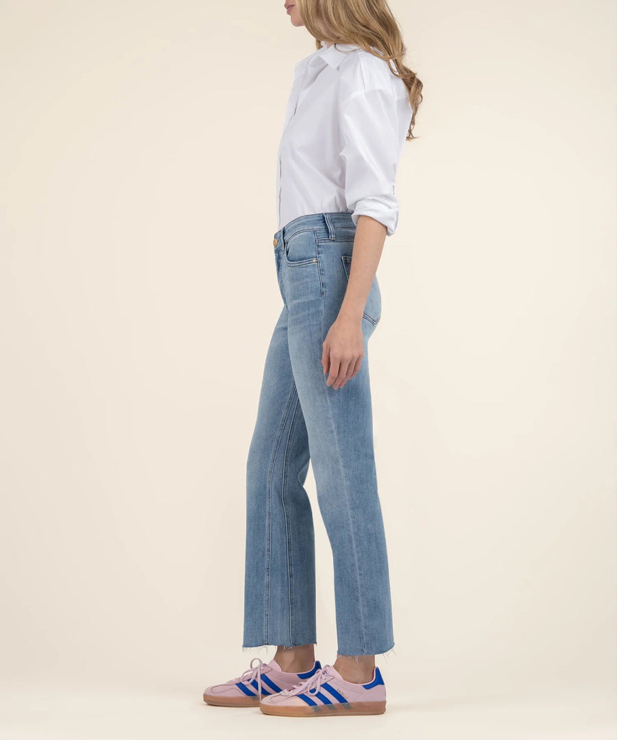 KUT1574MA8 Kelsey High Rise Ankle Flare Leg - kc clothing