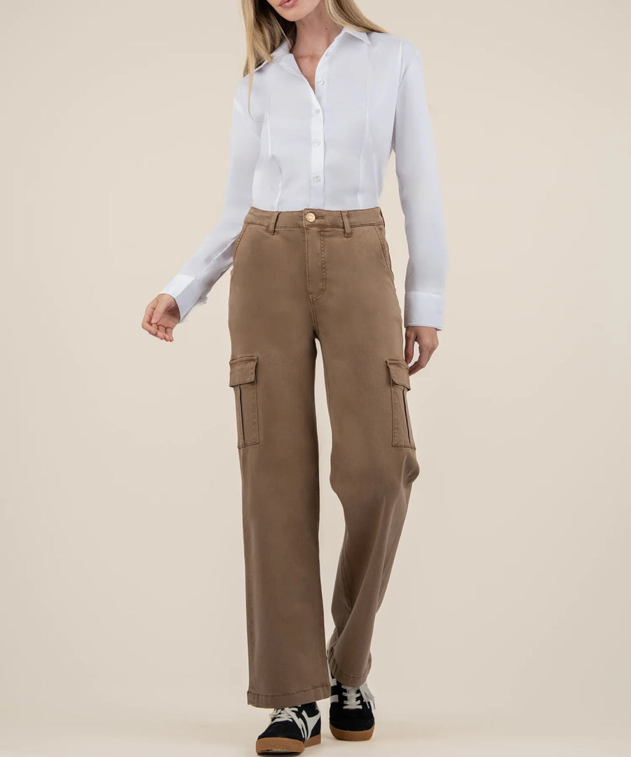 KUT1938MA1 Miller High Rise Wide Leg Cargo - kc clothing