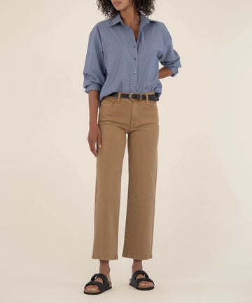 KUT1998MA4 Charlotte High Rise Wide Leg Regular Hem - kc clothing