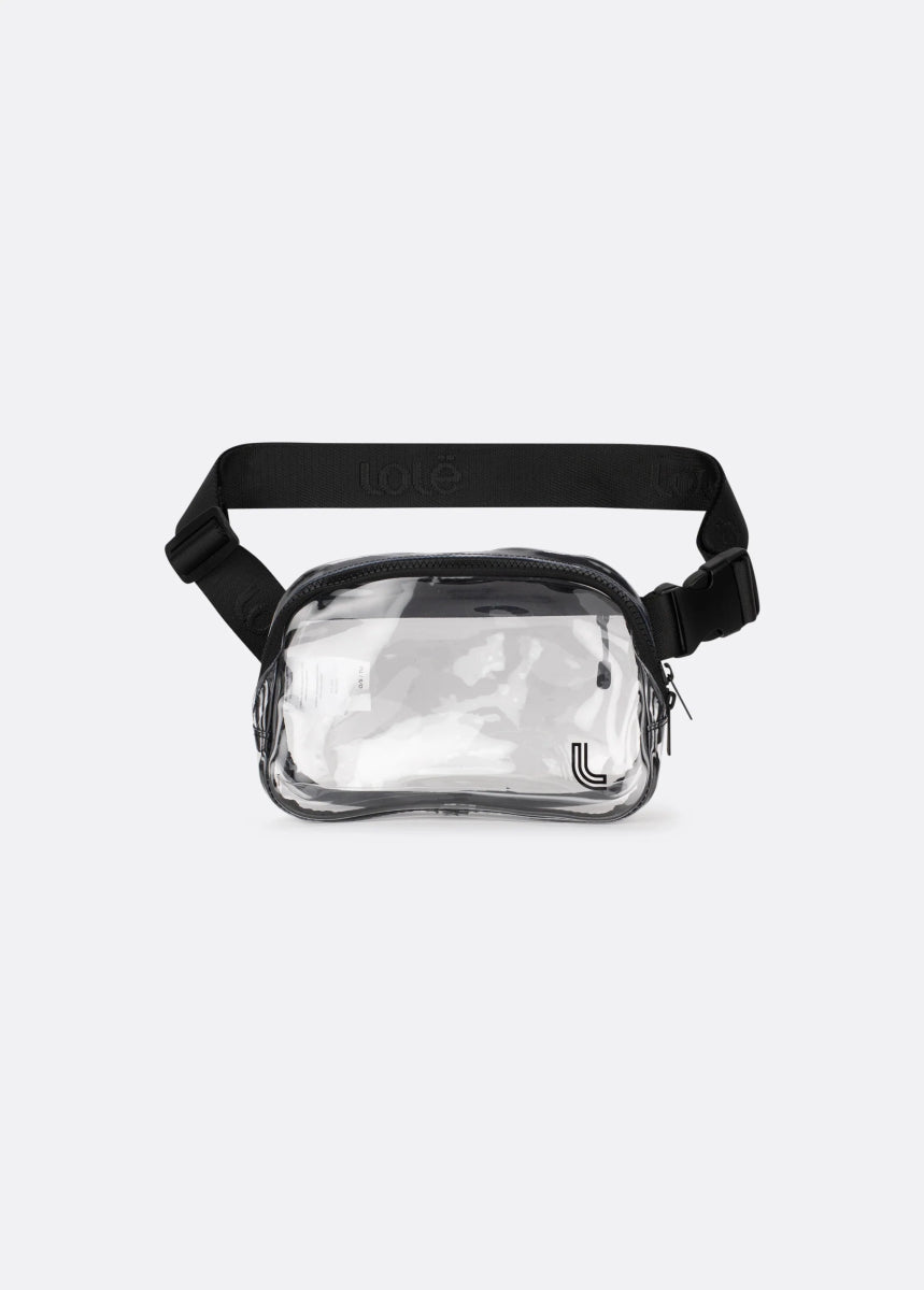 LO0964 Jamie Transparent Belt Bag - kc clothing