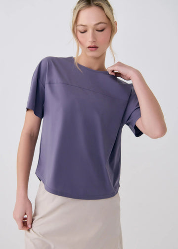 LO4582 Olivie Short Sleeve Shirt - kc clothing
