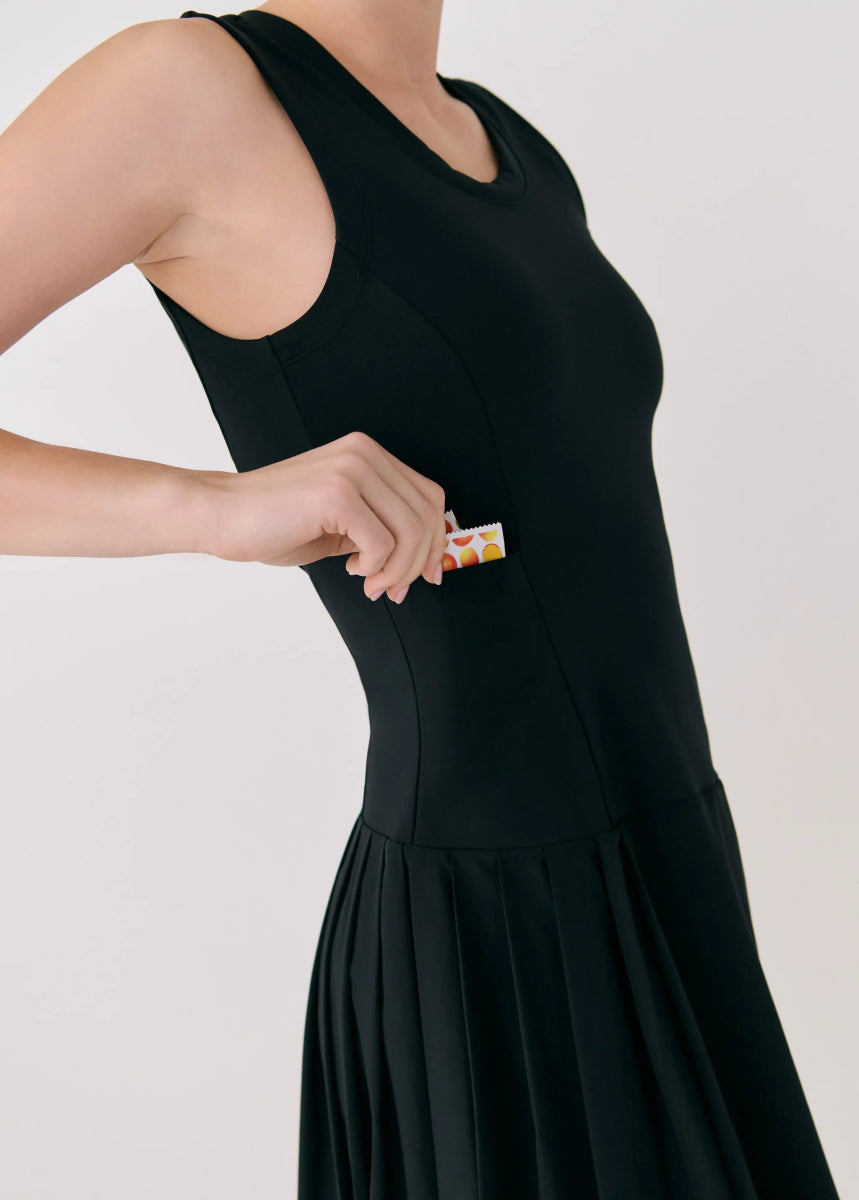 LO4591 Game Sleeveless Dress - kc clothing