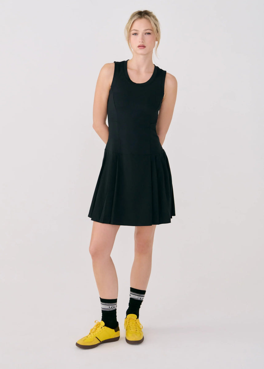 LO4591 Game Sleeveless Dress - kc clothing