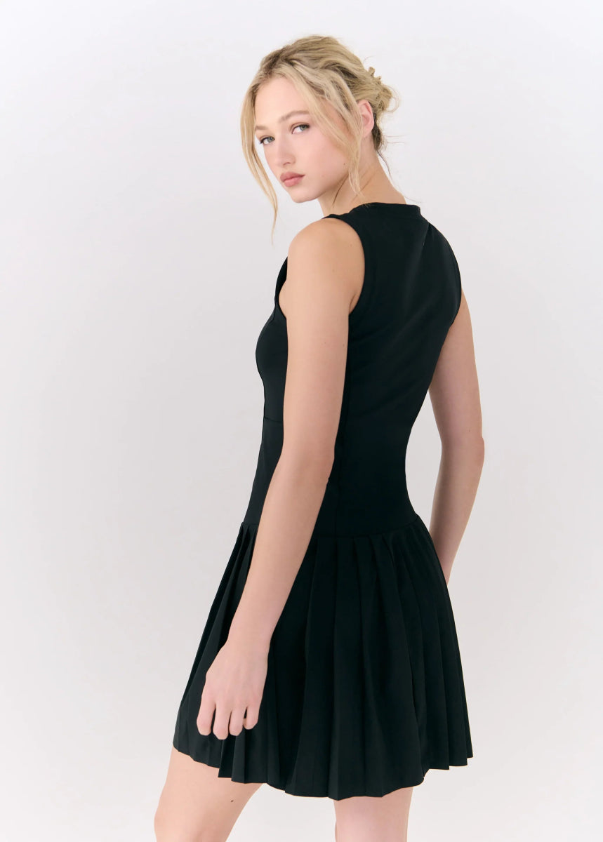 LO4591 Game Sleeveless Dress - kc clothing