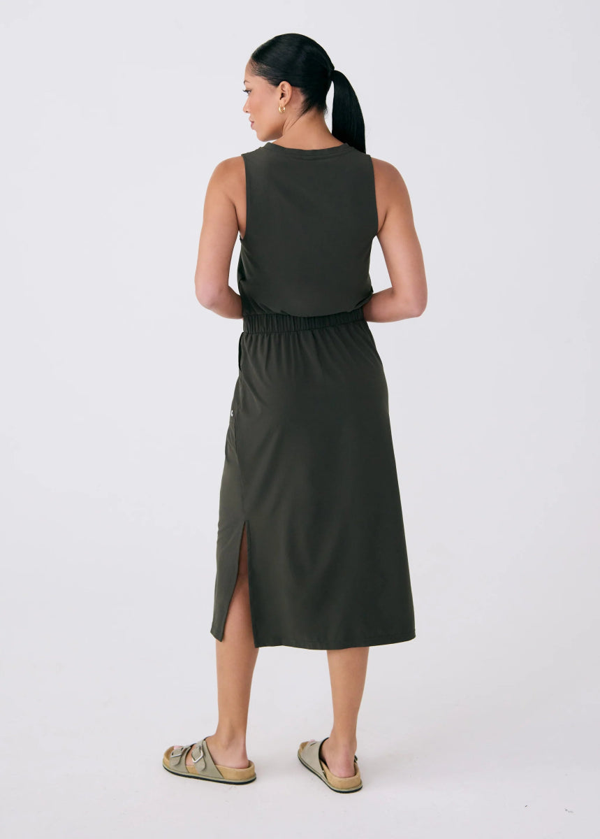 LO4612 Olivie Midi Dress - kc clothing