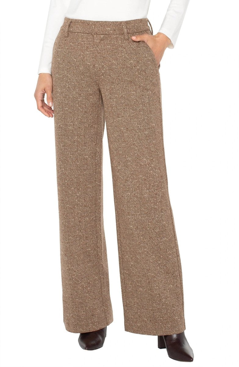 LP4654 Kelsey Crop Wide Leg Trouser - kc clothing