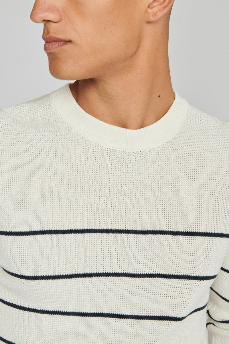 MT30207136 Triton Stripe Sweater - kc clothing