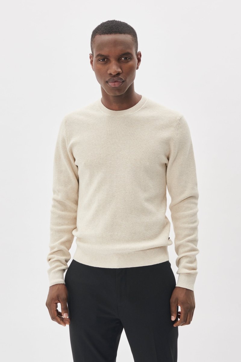 MT30207195 Lagoon Waffle Knit Sweater - kc clothing