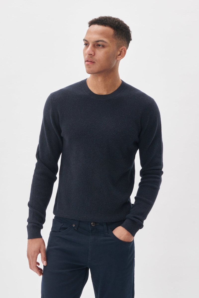 MT30207195 Lagoon Waffle Knit Sweater - kc clothing