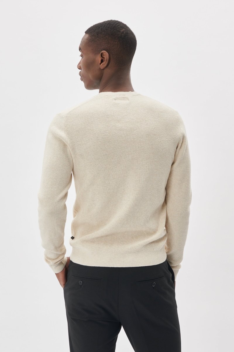MT30207195 Lagoon Waffle Knit Sweater - kc clothing
