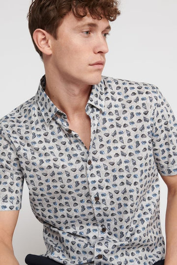 MT30207360 Trostol BU S/S Seashell Pattern - kc clothing
