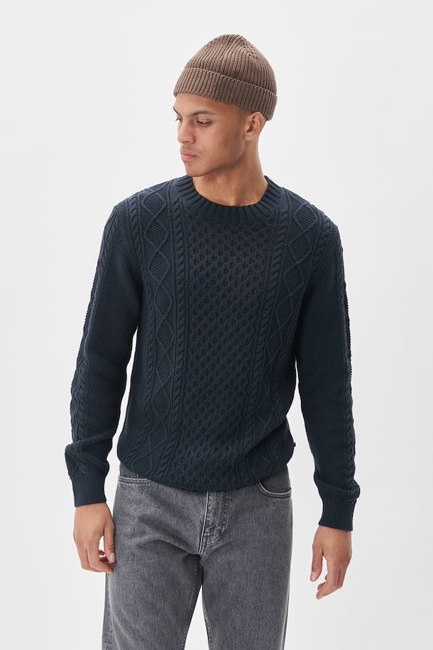 MT30207487 Cable Knit Triton Pullover - kc clothing
