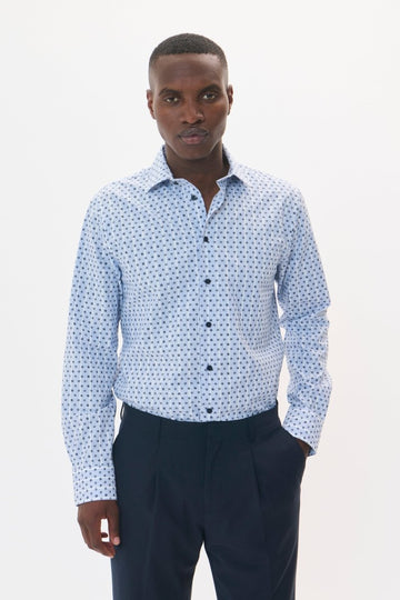 MT30207876 Marc Striped Floral Print - kc clothing