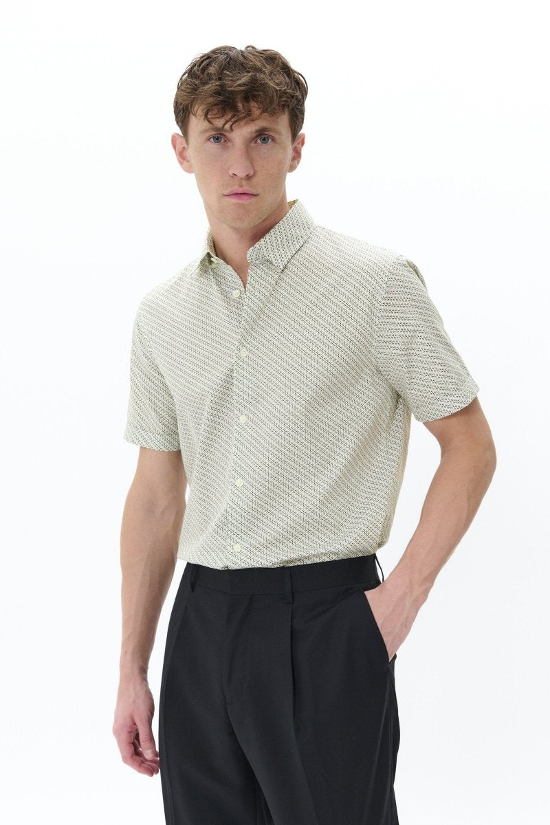 MT30208038 Trostol BU S/S Clover Motif - kc clothing