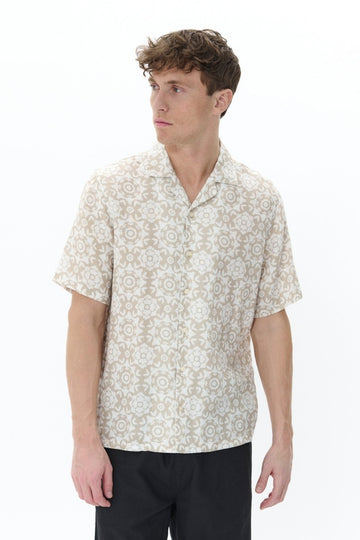 MT30208076 Klampo Floral Tile Pattern - kc clothing