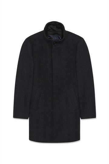 MT30208568 Harvey N Herringbone Pattern Coat - kc clothing