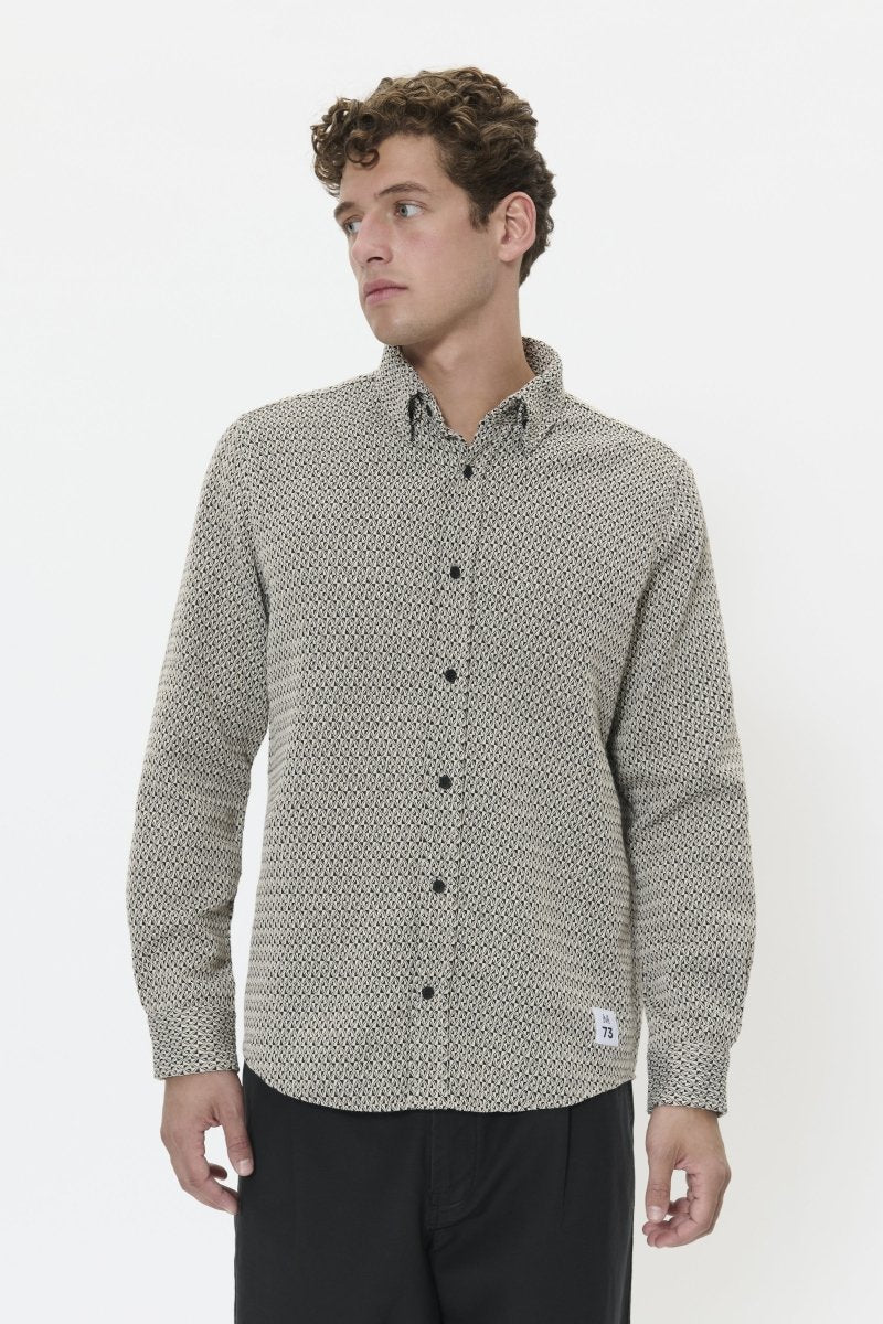 MT30208647 Brize 73 Geo Print Shirt - kc clothing