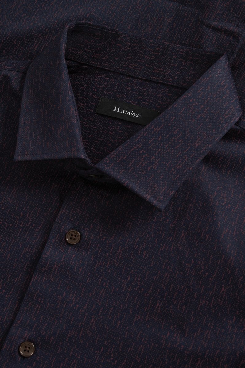 MT30208766 Trostol Shattered Colour Pattern Shirt - kc clothing