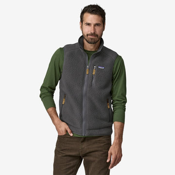 PAT22821 Men's Retro Pile Vest - kc clothing