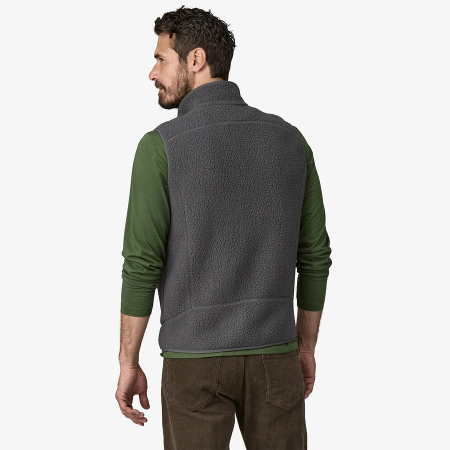 PAT22821 Men's Retro Pile Vest - kc clothing