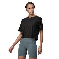 PAT24475 Women's Cap Cool Trail Cropped Shirt - kc clothing