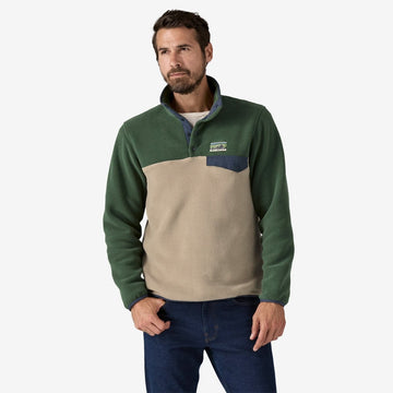 PAT25551 Men's LW Synch Snap T Pullover - kc clothing