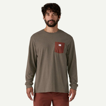 PAT37836 Men's L/S Shop Sticker Responsibili Tee - kc clothing