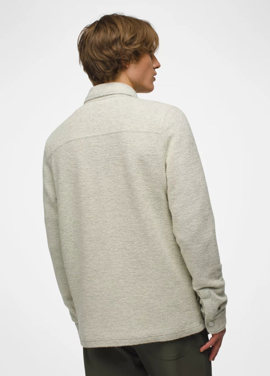 PRA1973751 Wooly Bird Fleece Overshirt - kc clothing