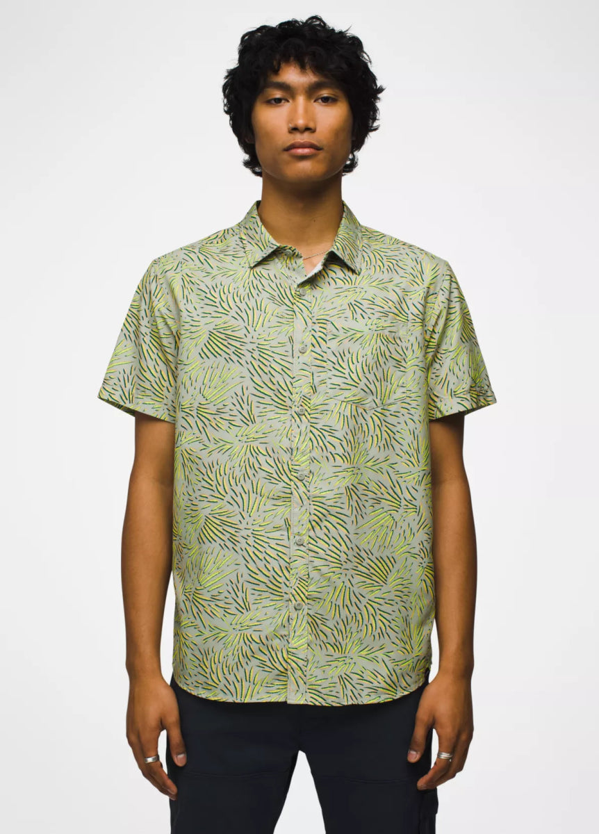 PRA2064151 Lost Sol Printed S/S Shirt - kc clothing