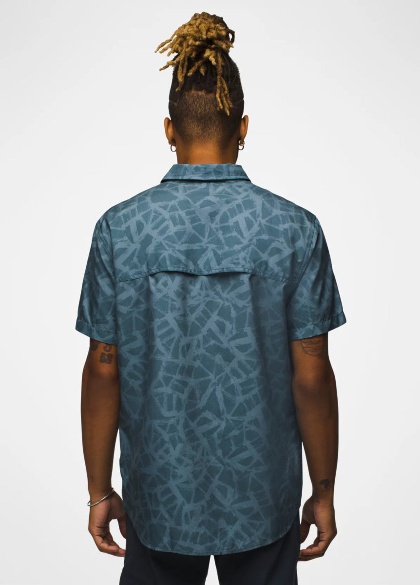 PRA2064151 Lost Sol Printed S/S Shirt - kc clothing