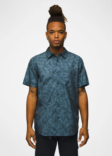 PRA2064151 Lost Sol Printed S/S Shirt - kc clothing