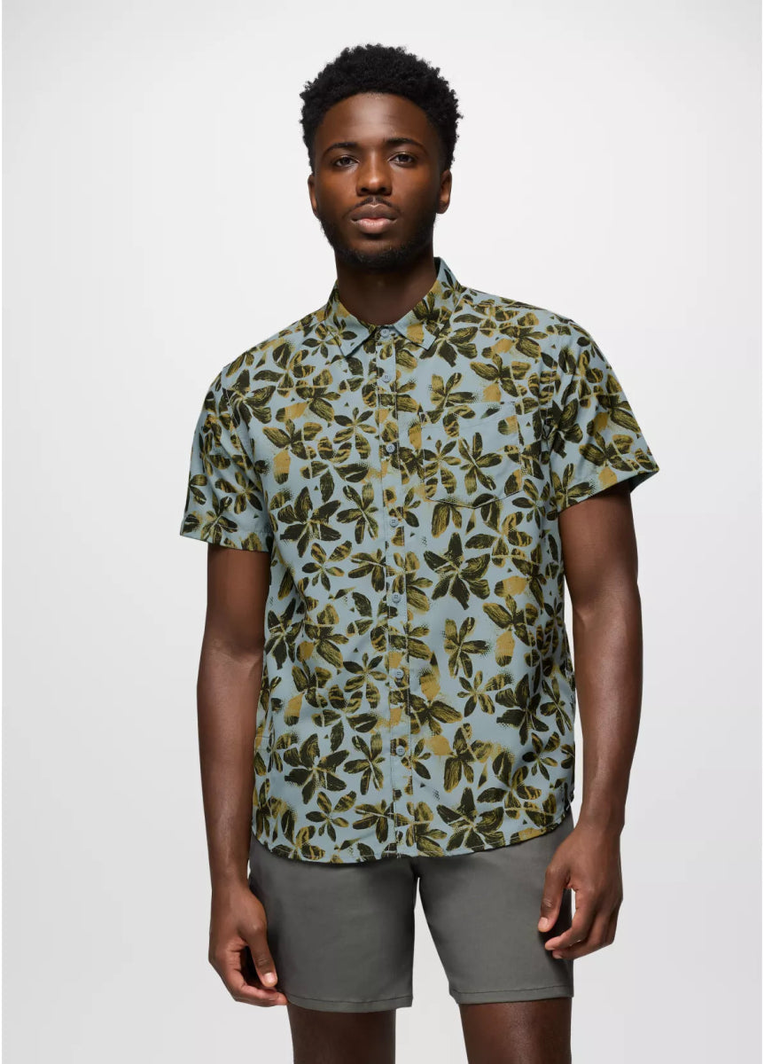 PRA2064151 Lost Sol Printed S/S Shirt - kc clothing