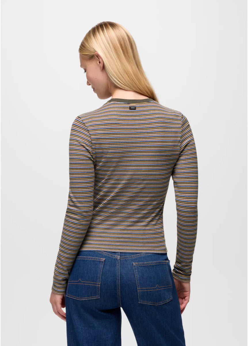 PRA2132861 Lotus Long Sleeve Tee - kc clothing