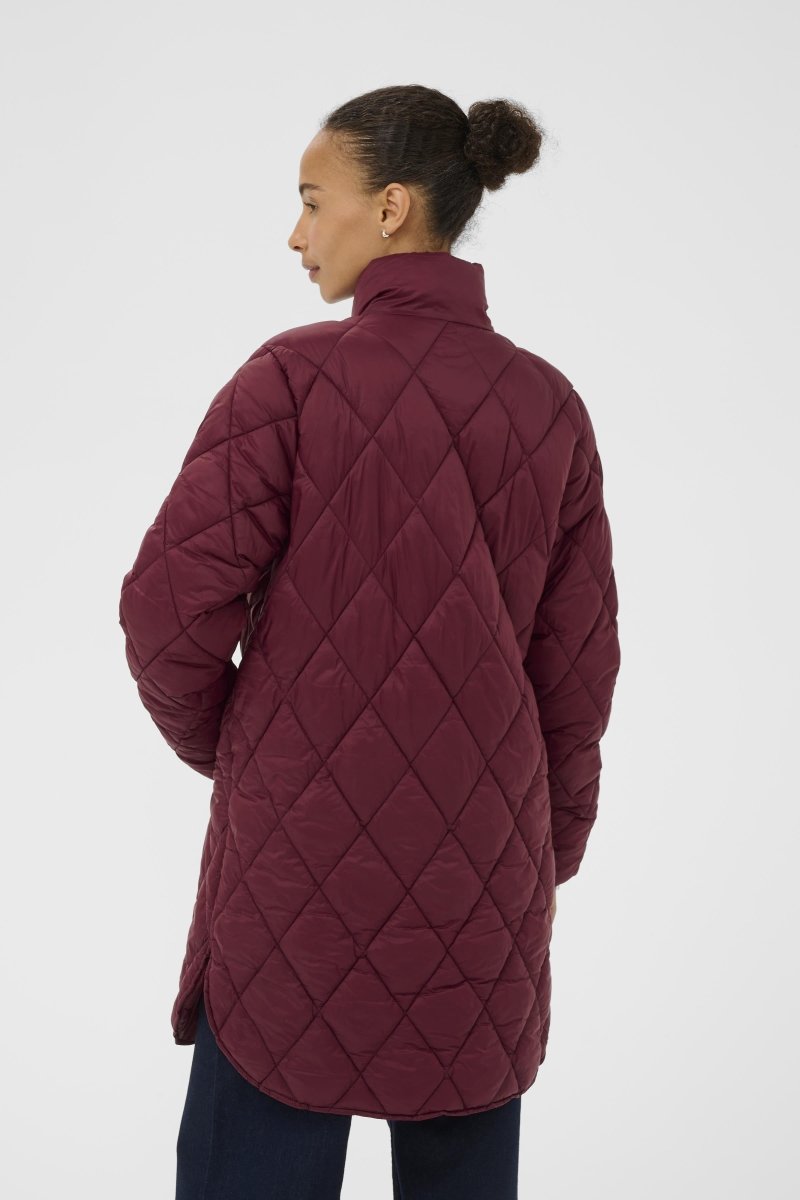 PT30306108 Olilas Quilted Coat - kc clothing