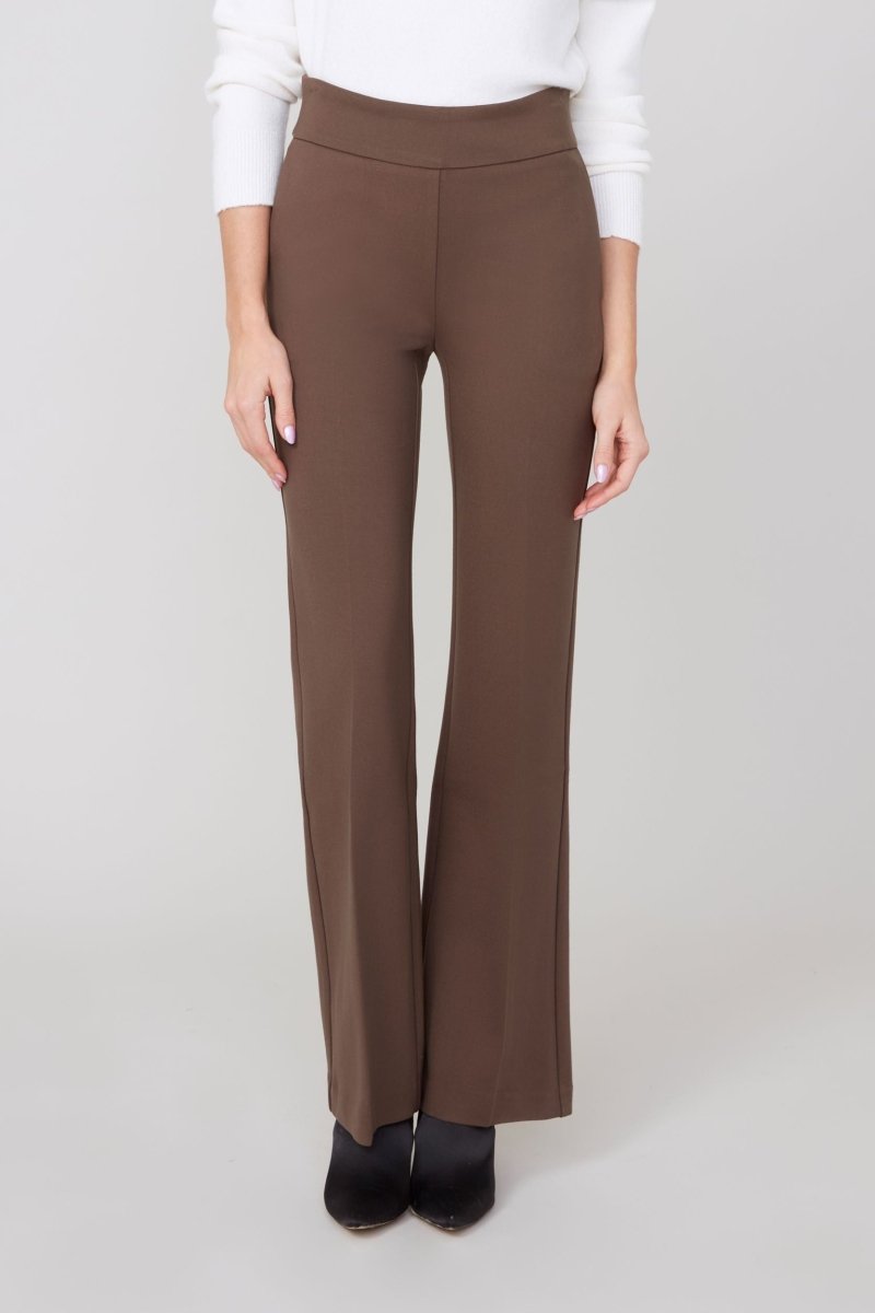 REN10054 Full Length Pull On Wide Leg Pant - kc clothing