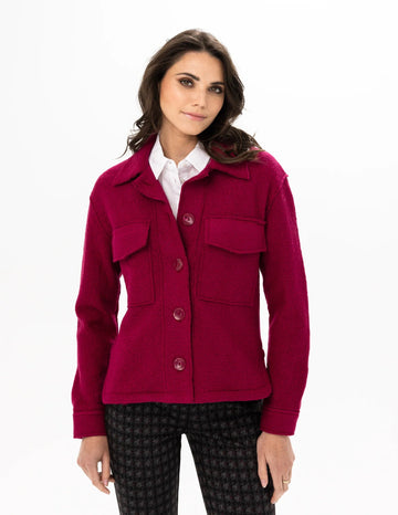 REN3830 Boiled Wool Jacket - kc clothing