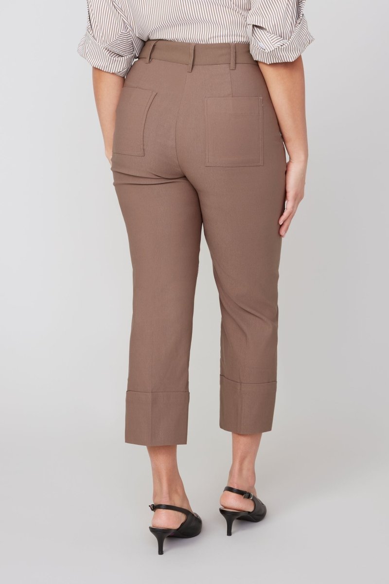 REN8121 Wide Cuff Crop Pant - kc clothing