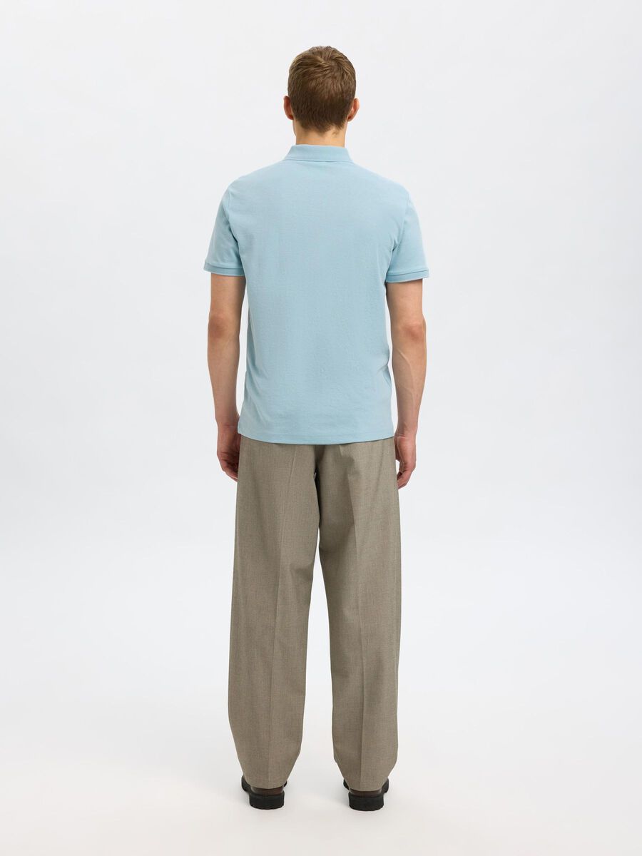 SEL16079026 Fave Zip Polo - kc clothing