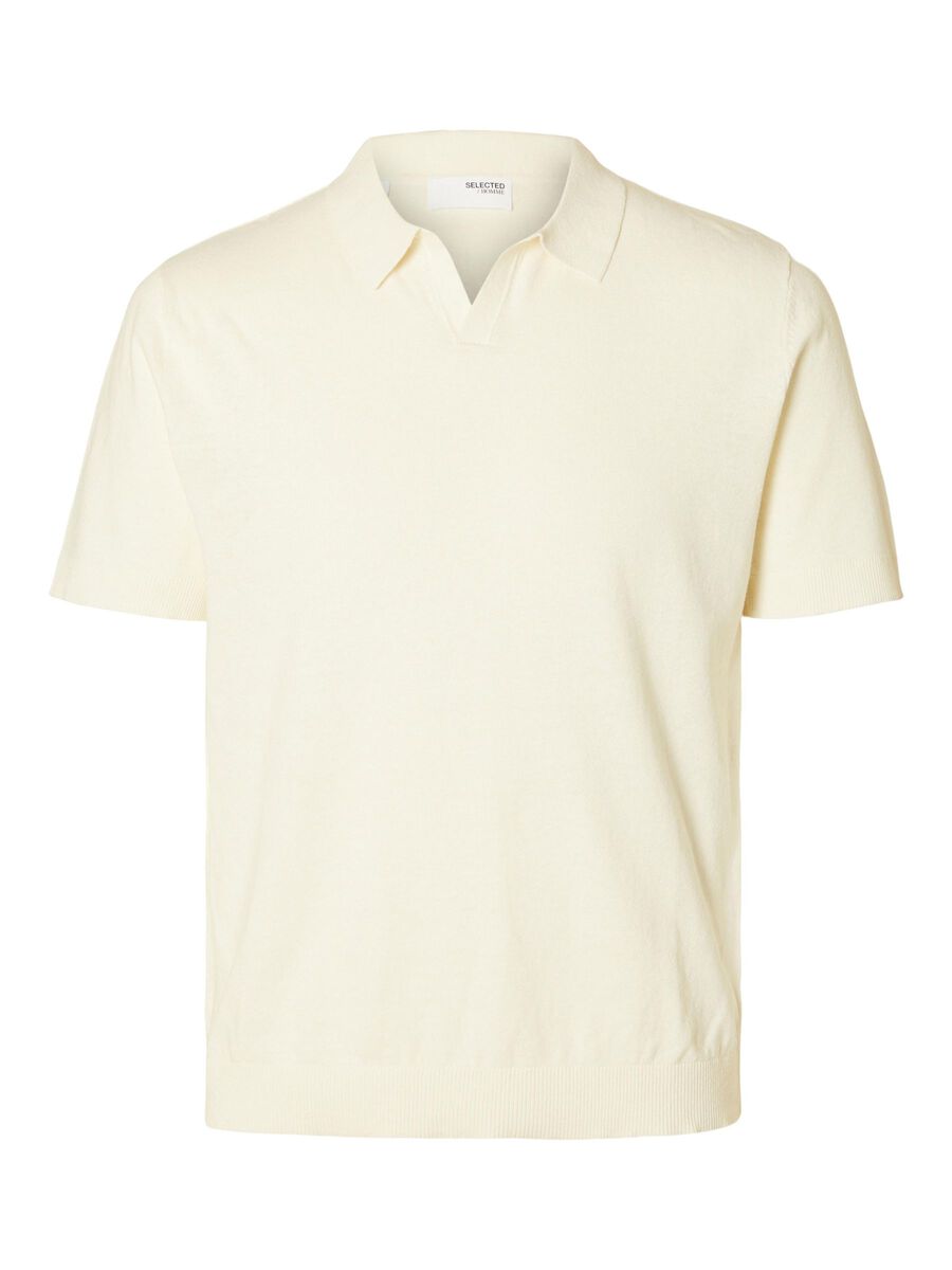 SEL16090124 Lake Linen Polo - kc clothing