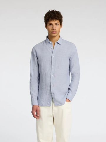 SEL16092471 Kylian L/S Classic Linen Shirt - kc clothing