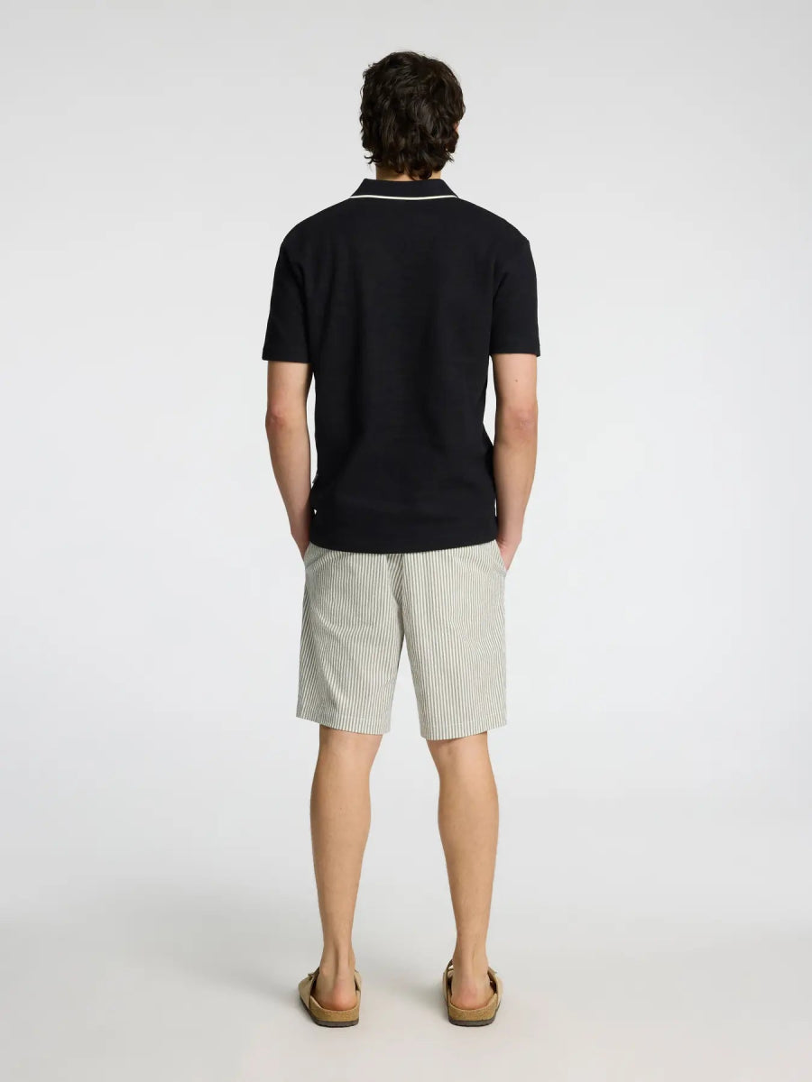 SEL16096777 Sangev Splitneck Polo - kc clothing