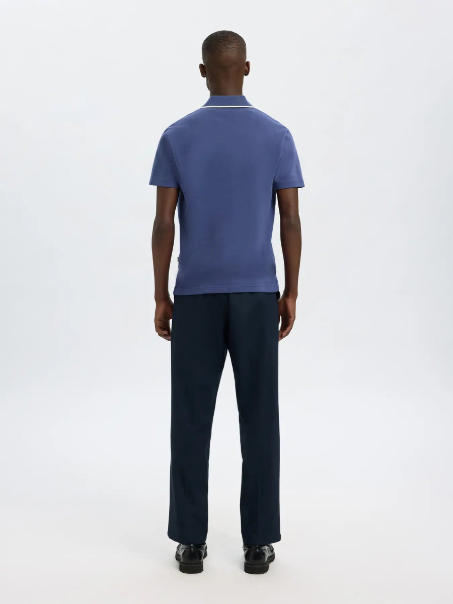 SEL16096777 Sangev Splitneck Polo - kc clothing